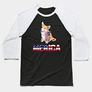 Merican patriotic shirt Baseball T-Shirt